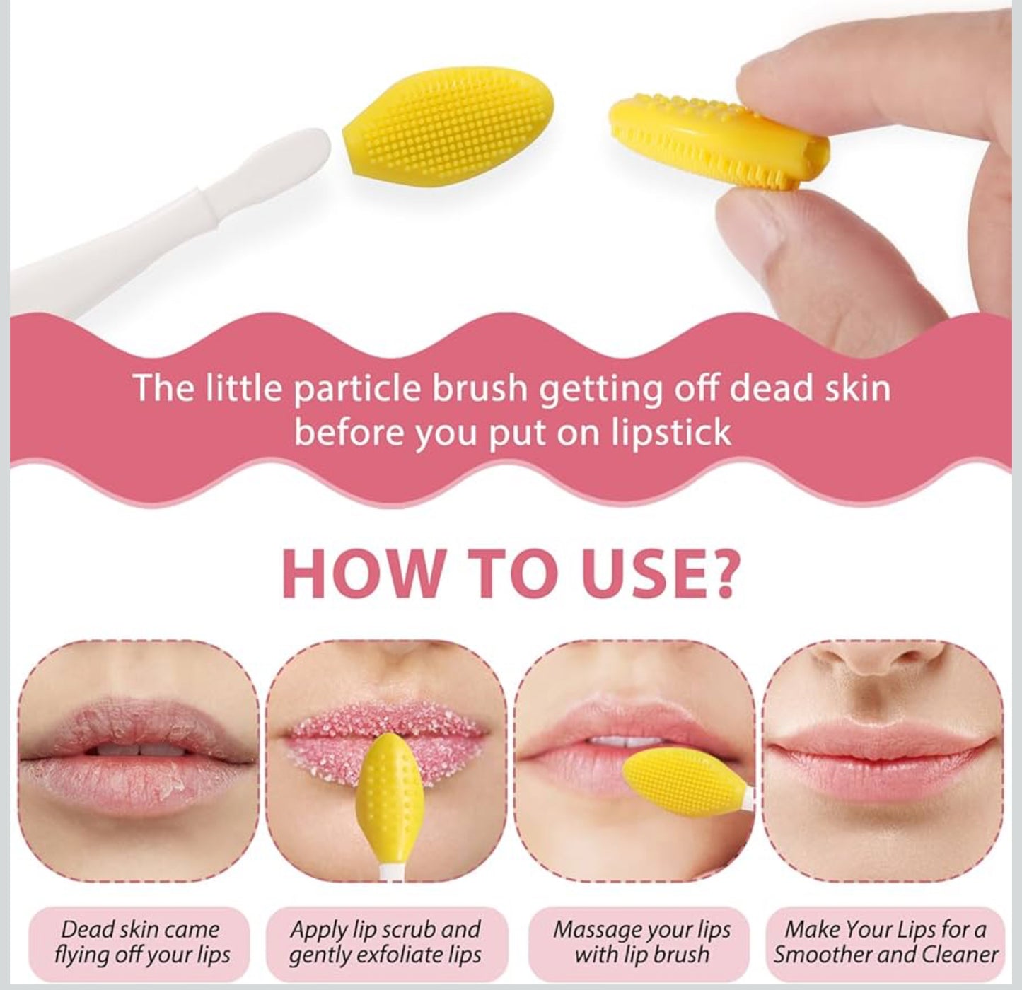 Lip Exfoliating Brushes